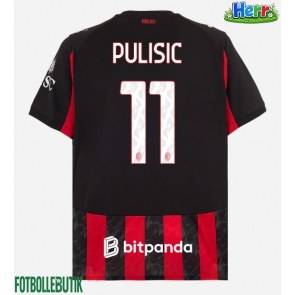 AC Milan Christian Pulisic #11 Hemmatröja 2025-26 Kortärmad